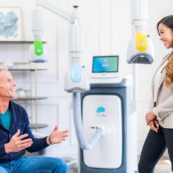 Man talking to a treatment worker about Resistant Depression