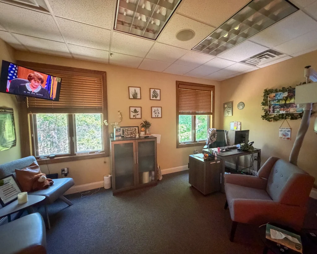 The TMS treatment room at our Forked River location