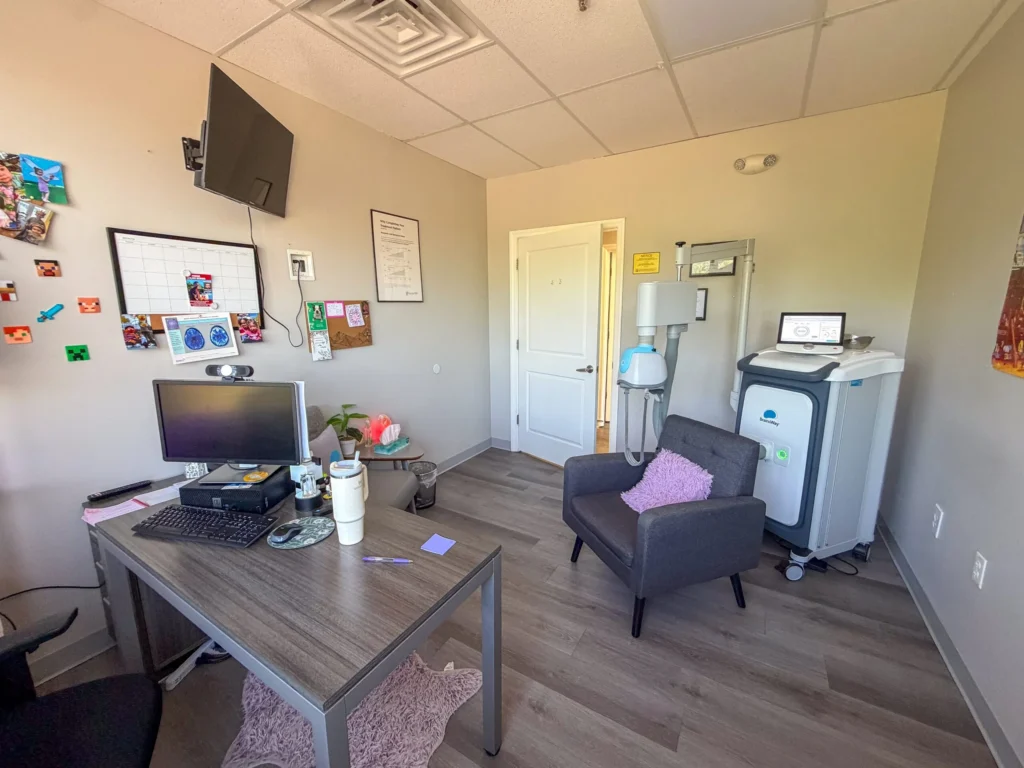 The TMS treatment room at our Freehold location